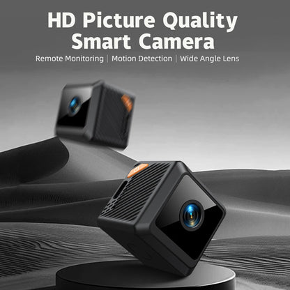 Cámara de seguridad inalámbrica WiFi 1080P HD con detección de movimiento y visión nocturna, minigrabadora de video para interiores