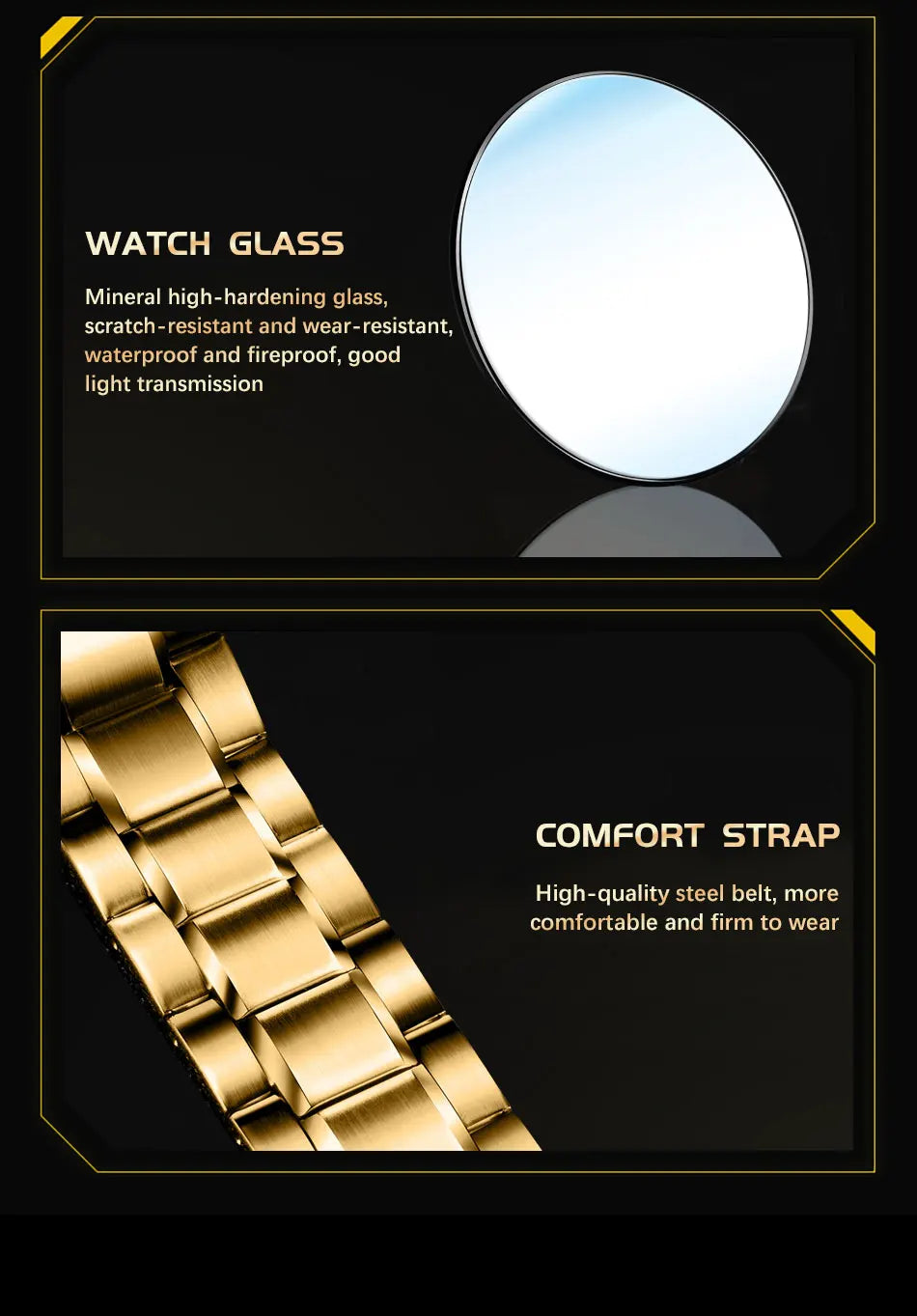 Relojes digitales Foxbox para hombre, reloj de pulsera deportivo de cuarzo de lujo superior, reloj de pulsera de acero militar resistente al agua, reloj de pulsera de cuarzo, reloj para hombre