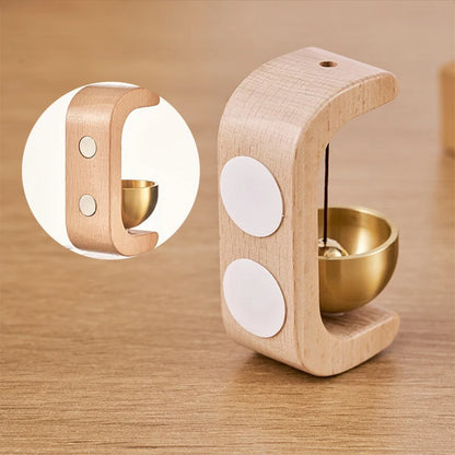 Timbre de latón para decoración de habitaciones, arte de pared, campanas de viento para exteriores, adornos de interior, artesanías japonesas, regalo de inauguración de la casa.