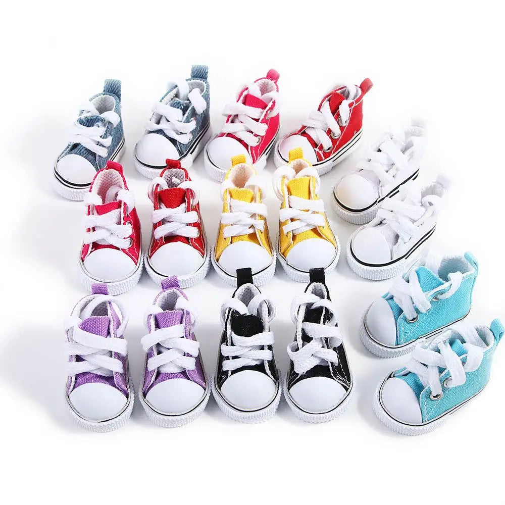 Accesorios para muñecas 1/6, zapatos casuales para niños, minizapatos, zapatos para muñecas BJD, zapatos de lona para muñecas, zapatillas para muñecas, zapatos para muñecas.