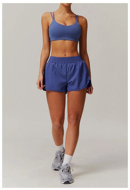 Conjunto deportivo de 2 piezas para mujer, chándal para correr, entrenamiento, con cremallera, pantalones cortos de manga larga, ropa de yoga, ropa deportiva