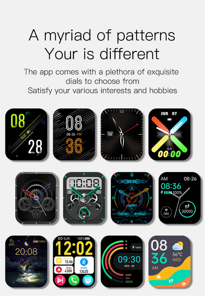 LIGE - Reloj inteligente para hombre, pantalla de 1,91 pulgadas, Bluetooth, llamadas, más de 100 modos deportivos, monitorización del sueño, resistente al agua, para mujer (regalo 2025)