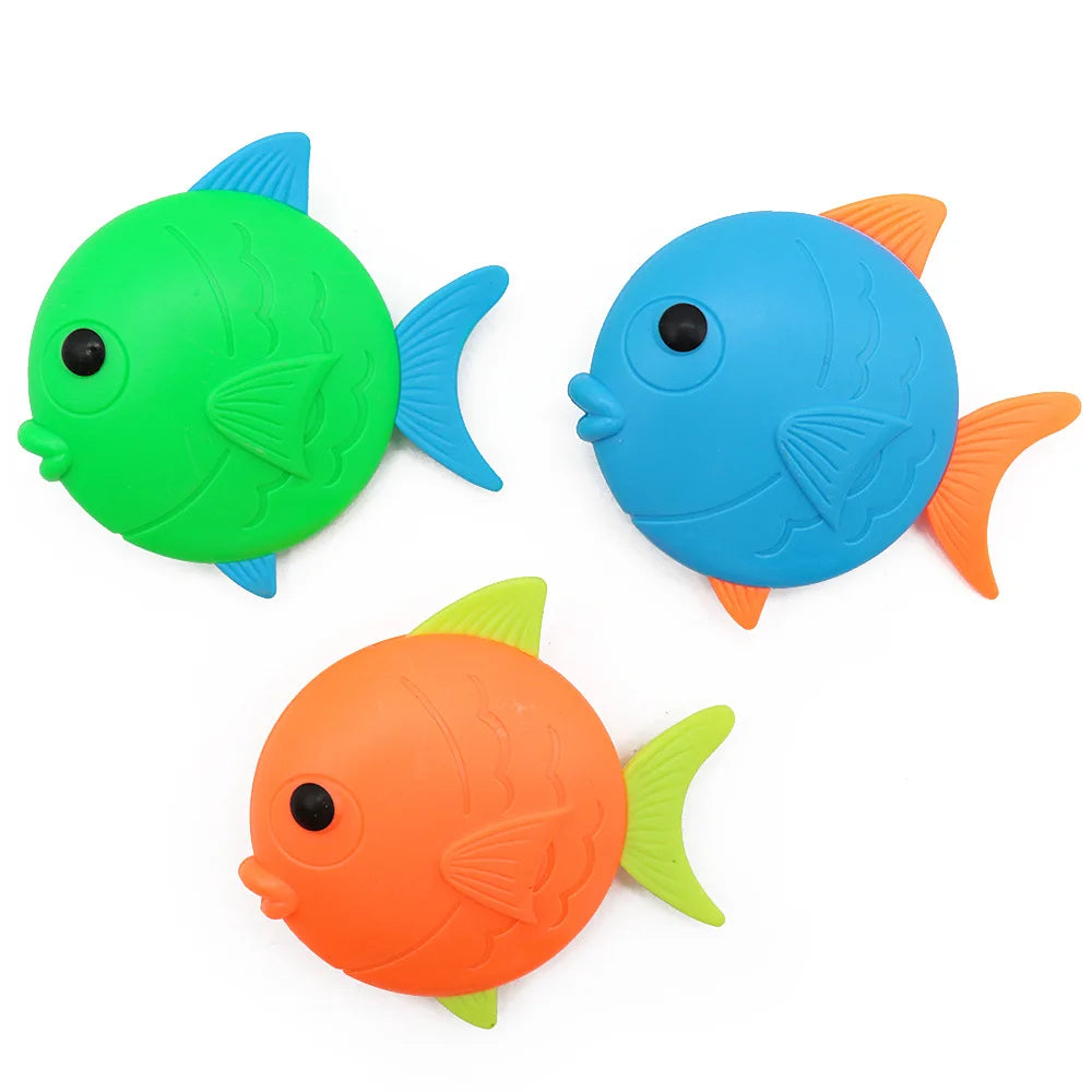 Juguetes de natación y buceo para niños, pez, delfín, boya, piscina, búsqueda del tesoro, buceo, diamante acuático, juego de agua para niños, juego de juguetes reutilizable, regalo