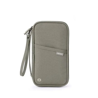 Cartera de viaje, pasaporte, tarjetero, organizador, bolsa para billetes, porta billetes, porta documentos, bolso de mano, bolsa de almacenamiento