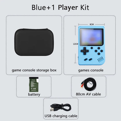 Consola retro arcade de 5 pulgadas con más de 500 juegos clásicos integrados para Game Boy, emulador de TV, videojuegos, reproductor de juegos portátil
