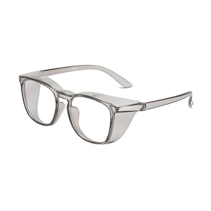 Gafas anti-luz azul para hombres y mujeres, transparentes, a prueba de arena, antichoque, para ciclismo, seguras, con bloqueo de luz azul, protección para los ojos.