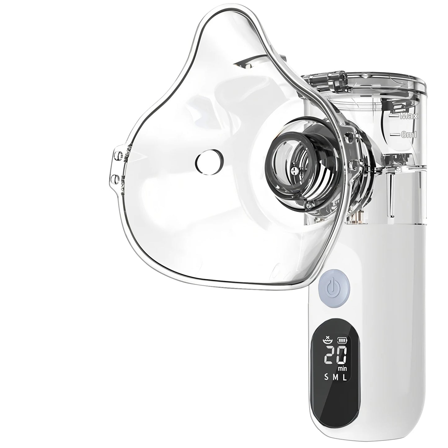 Nebulizador portátil inteligente de malla de mano, nuevo modelo 2025, para adultos y niños, mini nebulizador doméstico.