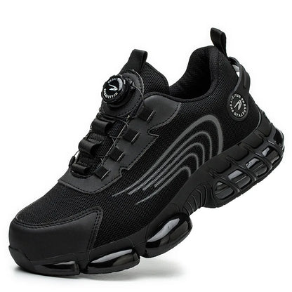 Botas de trabajo, zapatos de seguridad indestructibles, zapatos con punta de acero para hombre, zapatillas antipinchazos, zapatos de trabajo antideslizantes para mujer, botas tácticas para hombre