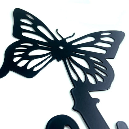 Letreros de metal "Hogar, dulce hogar", arte de pared para colgar, adornos decorativos, decoración de habitaciones, decoración rústica