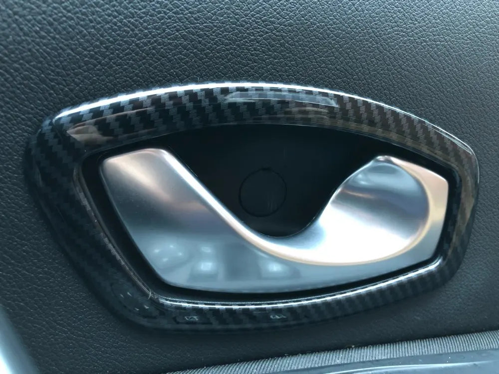 Accesorios para Renault Clio IV Clio4 2013 2014 2015 2016 2017 2018: Interiores de fibra, cubiertas de cuencos de puerta, molduras y adornos de estilo.