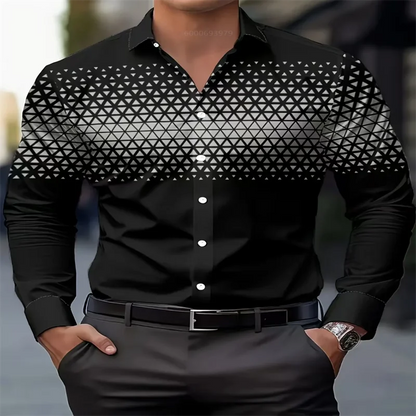 Camisa roja para hombre, nueva, estampada en 3D, ideal para vestir de noche o para uso diario. Cómoda y suave, talla extragrande. Envío rápido.