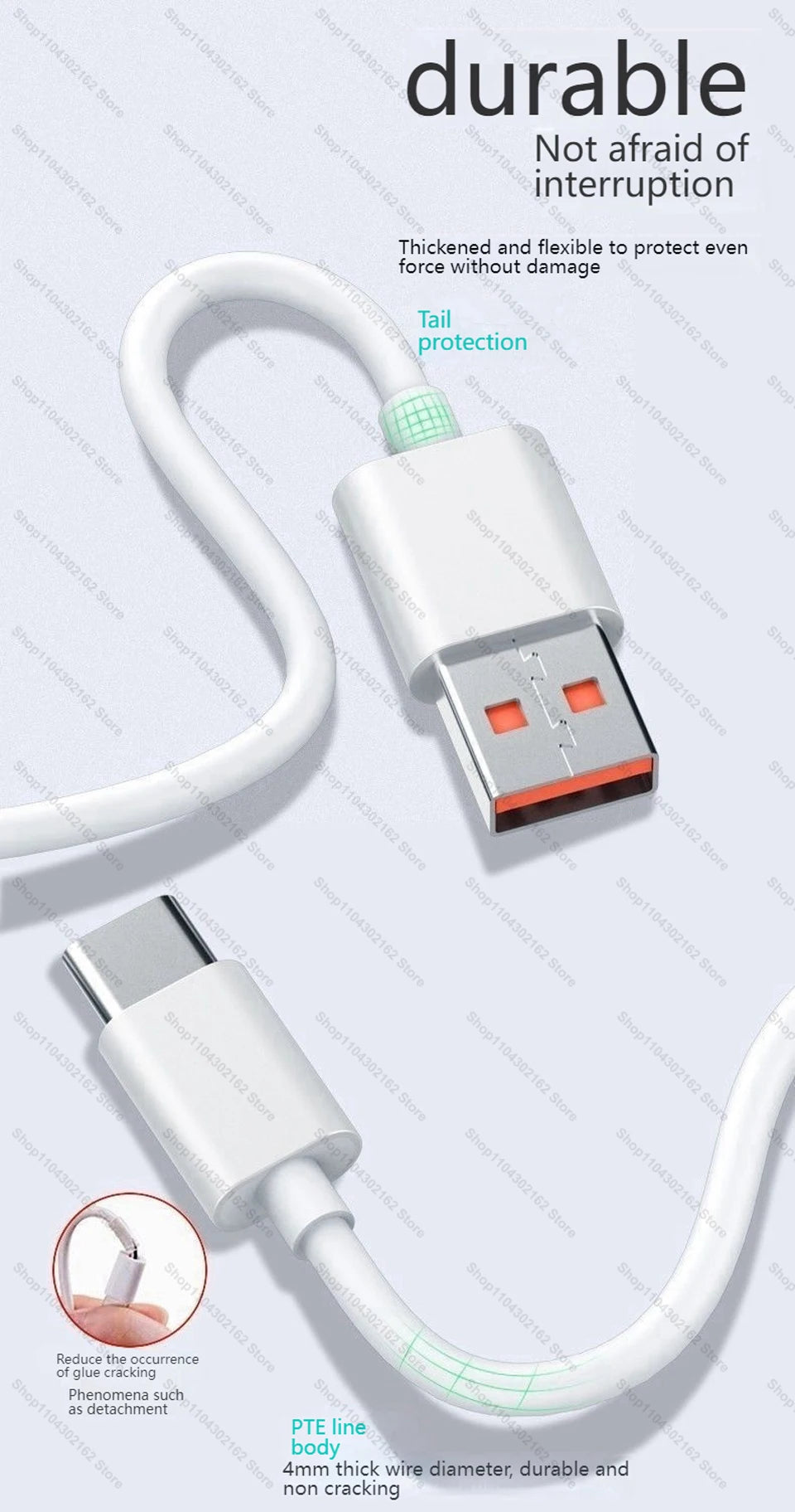 Cable USB tipo C original para Xiaomi de 120 W y 6 A, carga rápida turbo para Mi 15, 14, 13 Ultra Pro, Redmi Note 14, K80, Poco X6