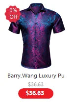 Camisas clásicas negras estampadas y bordadas para hombre, solapa de seda, manga larga, corte formal exquisito, ideales para eventos de negocios y fiestas. Barry.Wang CY-0407