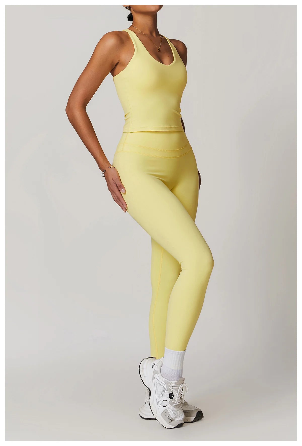 SWELTERING Conjunto de 2 piezas de ropa deportiva para mujer, conjunto de yoga, ropa deportiva para gimnasio, trajes de yoga, conjunto de fitness, chándales, sujetador deportivo, leggings para gimnasio