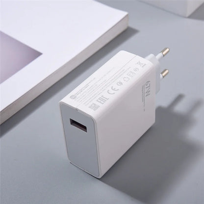Cargador original Xiaomi de 67 W, adaptador de carga rápida Turbo EU/US, cable USB-C de 6 A para Xiaomi 12, 11, POCO X5, X4 Pro, Redmi Note 9 y 10 Pro.