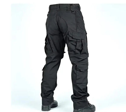 Tactical Cargo Pants Mens Multi-Pockets Wear-resistant Military Trousers Outdoor Training Hiking Fishing Casual Loose Pants Male