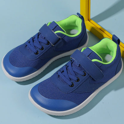 Zapatos descalzos para niños pequeños y grandes, zapatillas minimalistas anchas para niños y niñas, ligeros, de caída cero, planos naturales