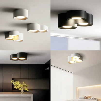 Lámparas LED de techo para sala de estar, dormitorio, pasillo, estilo moderno, estilo nórdico, minimalista, para decoración de interiores.