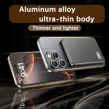 Batería externa portátil Xiaomi de 500.000 mAh, inalámbrica y magnética, PD22,5 W, carga rápida, compatible con Magsafe para iPhone y Samsung.