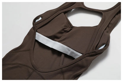 Conjunto deportivo para mujer, ropa de entrenamiento para gimnasio, yoga, 1 pieza, mono deportivo, pelele de fitness, mallas elásticas, body para entrenamiento push-up.