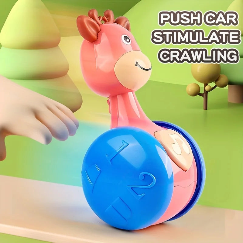 Juguetes para bebés Roly Poly de 6 a 12 meses, juguetes Tumbler Wobbler para niños y niñas: ¡perfectos para aprender a trepar y para la educación temprana!