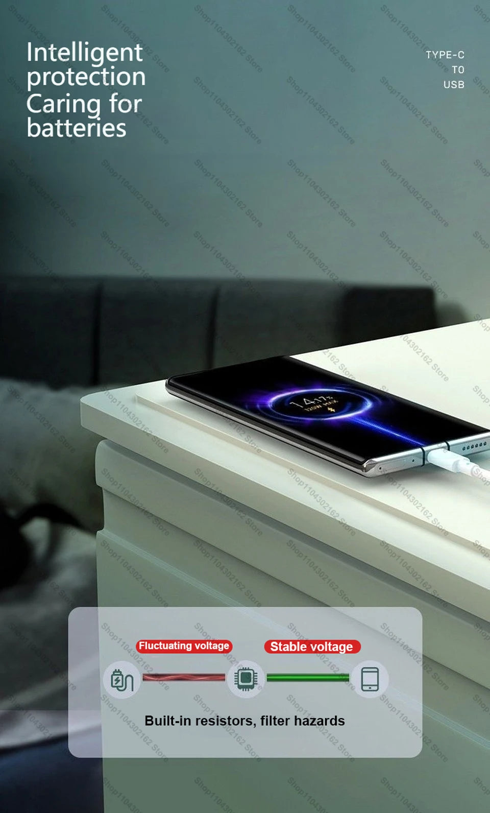 Cable USB tipo C original para Xiaomi de 120 W y 6 A, carga rápida turbo para Mi 15, 14, 13 Ultra Pro, Redmi Note 14, K80, Poco X6