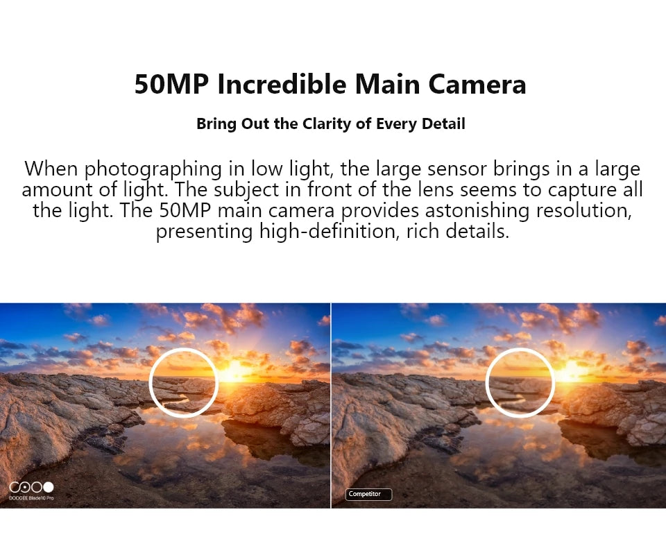 DOOGEE Blade 10 Pro (2024), teléfono móvil resistente con Android 14, 16 GB de almacenamiento + 256 GB (2 TB), pantalla HD+ de 6,56 pulgadas, batería de 5150 mAh.