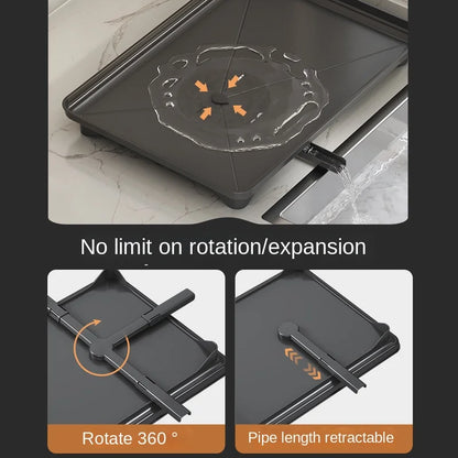Estante de almacenamiento de cocina de acero inoxidable, caja de almacenamiento de cuencos y platos, escurridor, estante de almacenamiento doméstico multifuncional para cuencos, pl