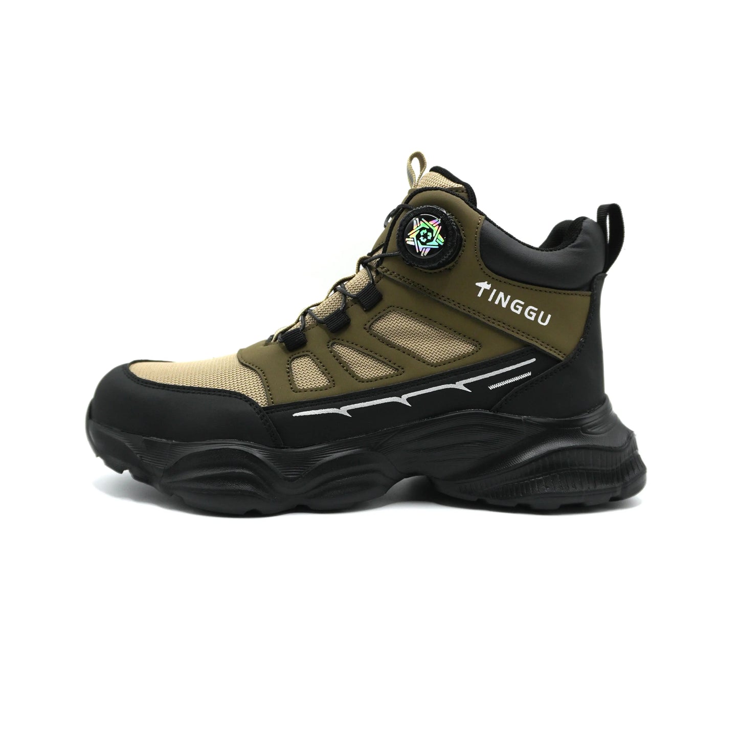 Nuevos zapatos de seguridad ligeros para hombre, antiaplastamiento, antipinchazos, impermeables y resistentes al desgaste, calzado de trabajo, zapatos de protección de moda.