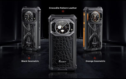 Teléfono inteligente resistente Fossibot F101Pro, 15 GB + 128 GB, Android 13, IP68, resistente al agua, batería de 10600 mAh, NFC, versión global