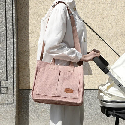 Bolso de mano con estampado floral de gran capacidad y moderno, de un solo hombro, de color puro, para mujer, informal y elegante, con forro de poliéster suave.