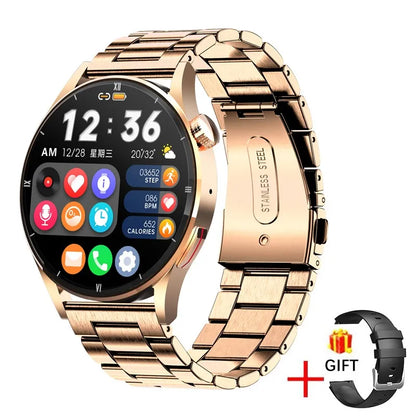 FOXBOX Watch GT3 Pro Reloj inteligente con pantalla AMOLED para hombre, esfera personalizada, respuesta a llamadas, deportivo, fitness, resistente al agua, LIGE