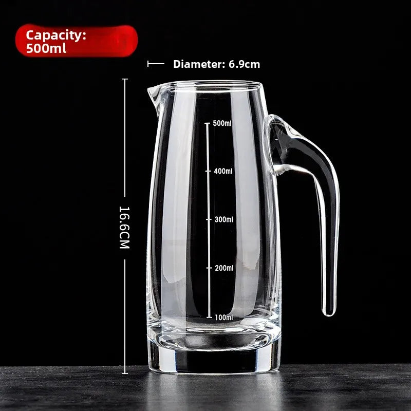 Juego de vino de alta gama para uso doméstico que incluye vaso de whisky, jarra para servir vino y aireador para uso comercial.
