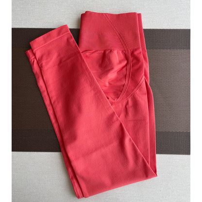 Mallas deportivas para mujer, pantalones de yoga, leggings ajustados sin costuras, suaves, de cintura alta, para gimnasio, entrenamiento, ropa deportiva y fitness.