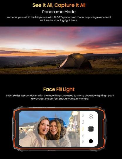 [Estreno mundial] Blackview OSCAL PILOT 1: Teléfono resistente, smartphone de 6 GB y 256 GB, pantalla HD+ de 6,67", batería de 15000 mAh y NFC.