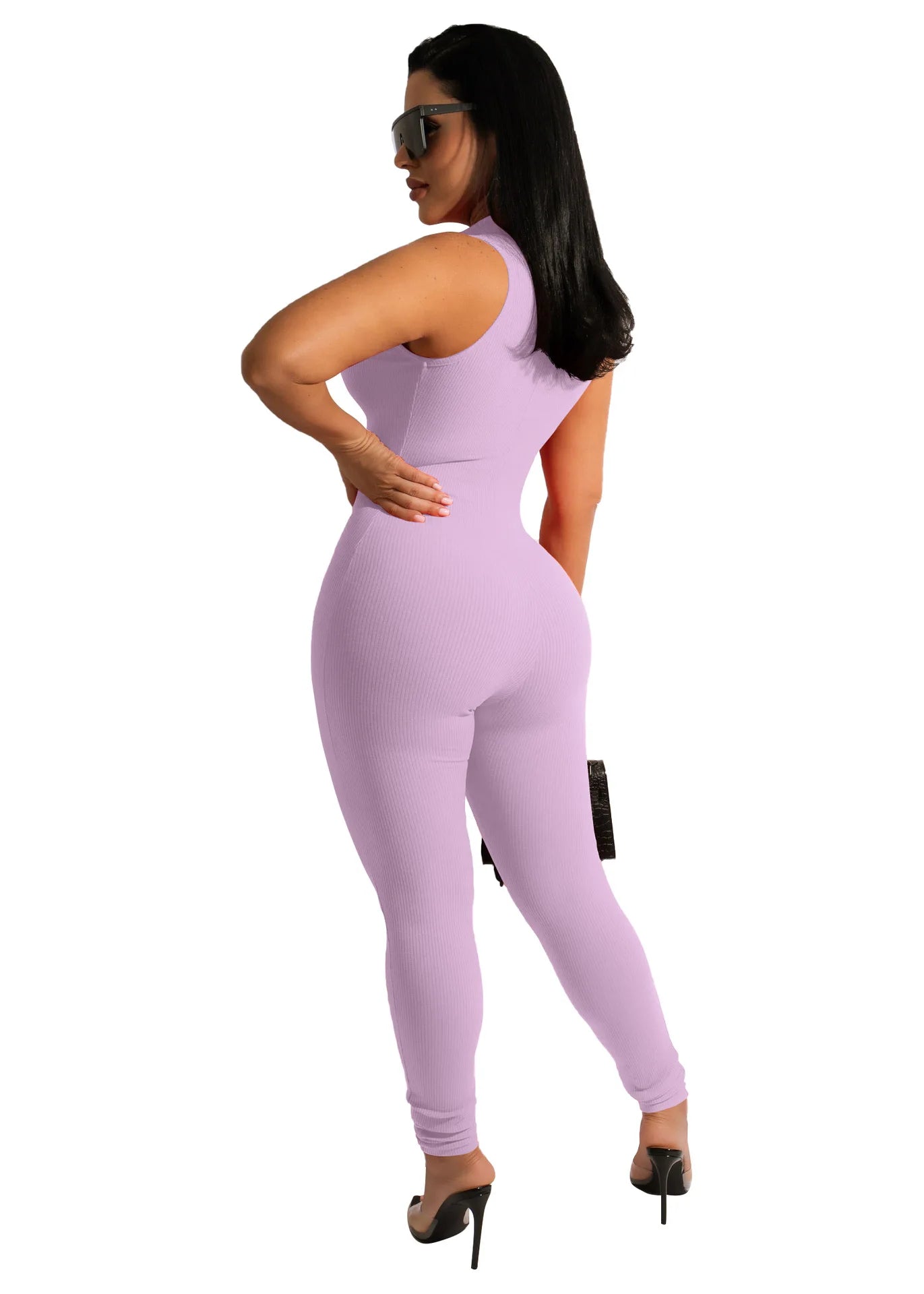 Monos de fitness de talla grande, ropa deportiva de yoga para mujer, monos con cremallera para gimnasio, ropa deportiva de alta intensidad, monos ajustados de una pieza.