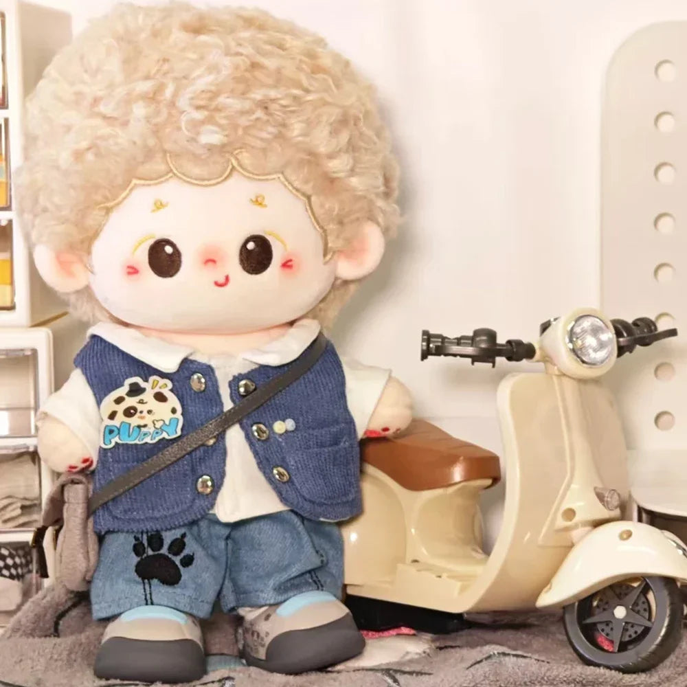 Regalos de cumpleaños para niños, juguetes con luces y música, minimotos eléctricas, accesorios para muñecas, divertidos y lindos accesorios para muñecas.