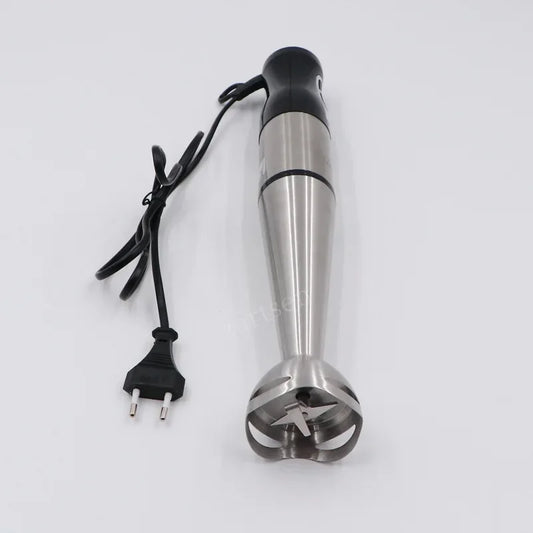 Batidora de mano eléctrica de alta potencia, 2 velocidades, cuatro cuchillas, para triturar hielo, verduras y frutas, ideal para cocinar.