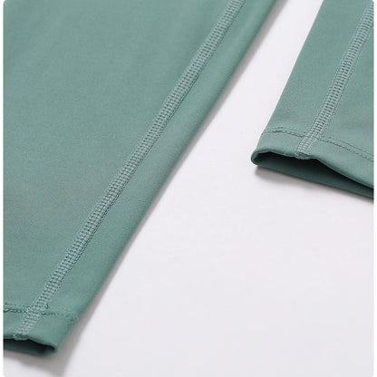 Pantalones de yoga, mallas deportivas para mujer, leggings de gimnasio, suaves, de cintura alta, elásticos, transpirables, de nailon, tipo T.