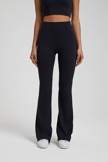 Buttery Soft High Waist Flare Leggings No Front Seam Workout Yoga Flared Pants Full Length Gym Sport Leggings Women Tights