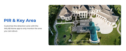 IMILAB Smart Home Video Doorbell Camera WiFi 2.5K Security Protection Human Detection Local Storag Instant Alert 5200mAh