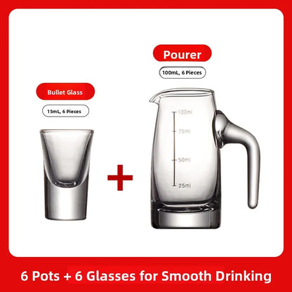 Juego de vino de alta gama para uso doméstico que incluye vaso de whisky, jarra para servir vino y aireador para uso comercial.