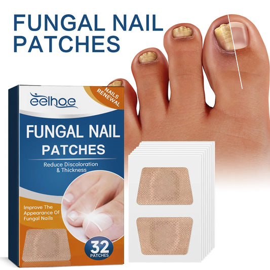 Parche de tratamiento reparador de uñas, mejora el engrosamiento de las uñas grises, infecciones por hongos y uñas encarnadas, corrección de uñas, adhesivo, producto para el cuidado de los pies.