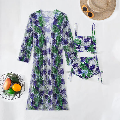 Trajes de baño de verano, conjuntos de tankini para mujer, traje de baño de tres piezas con efecto push up para playa, trajes de baño para piscina, traje de baño para mujer