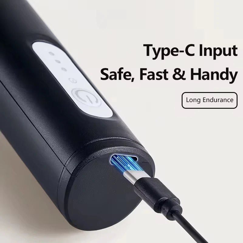 XIAOMI Espumador de leche eléctrico Mini portátil inalámbrico Potente Tipo C Recargable Conveniencia Café Leche Batidor Batidor de cocina