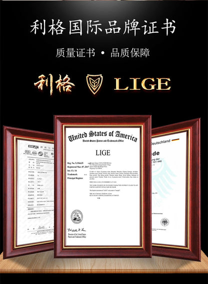 Relojes LIGE 2025 para hombre, nuevos, a la moda, con correa de silicona, sencillos, deportivos, militares, con fecha, resistentes al agua 50M, de cuarzo, para caballero, reloj + caja.