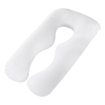 Funda de almohada de maternidad de algodón puro tipo U para embarazadas