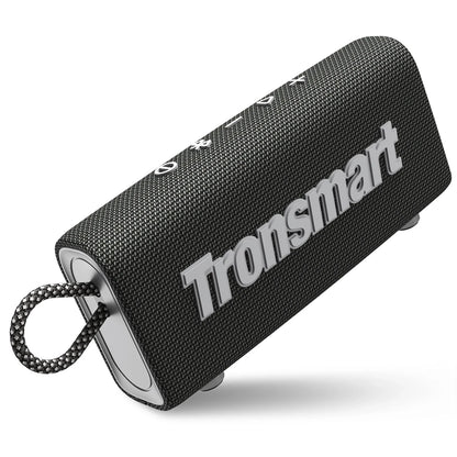 Altavoz Bluetooth Tronsmart Trip, altavoz portátil de doble controlador con resistencia al agua IPX7, estéreo verdaderamente inalámbrico para exteriores.
