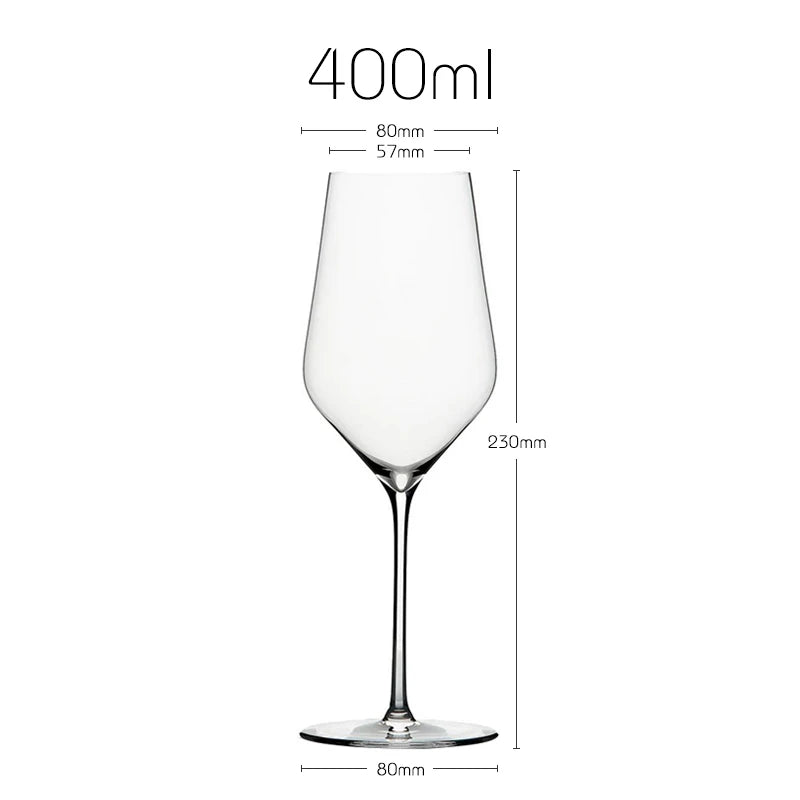 Copa de vino de cristal para banquetes de lujo estilo Zalto de JINYOUJIA, hecha a mano, extremadamente fina, artesanía magistral, copa clásica perfecta e impecable