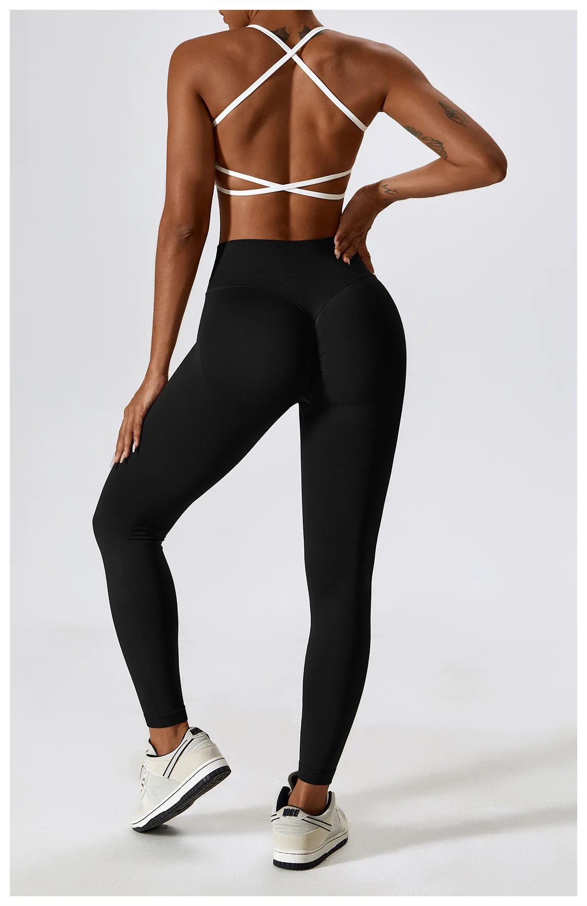 Leggings de yoga de alta calidad Hearuisavy para mujer, ideales para fitness al aire libre y gimnasio. Leggings transpirables para entrenamiento, con efecto push-up.